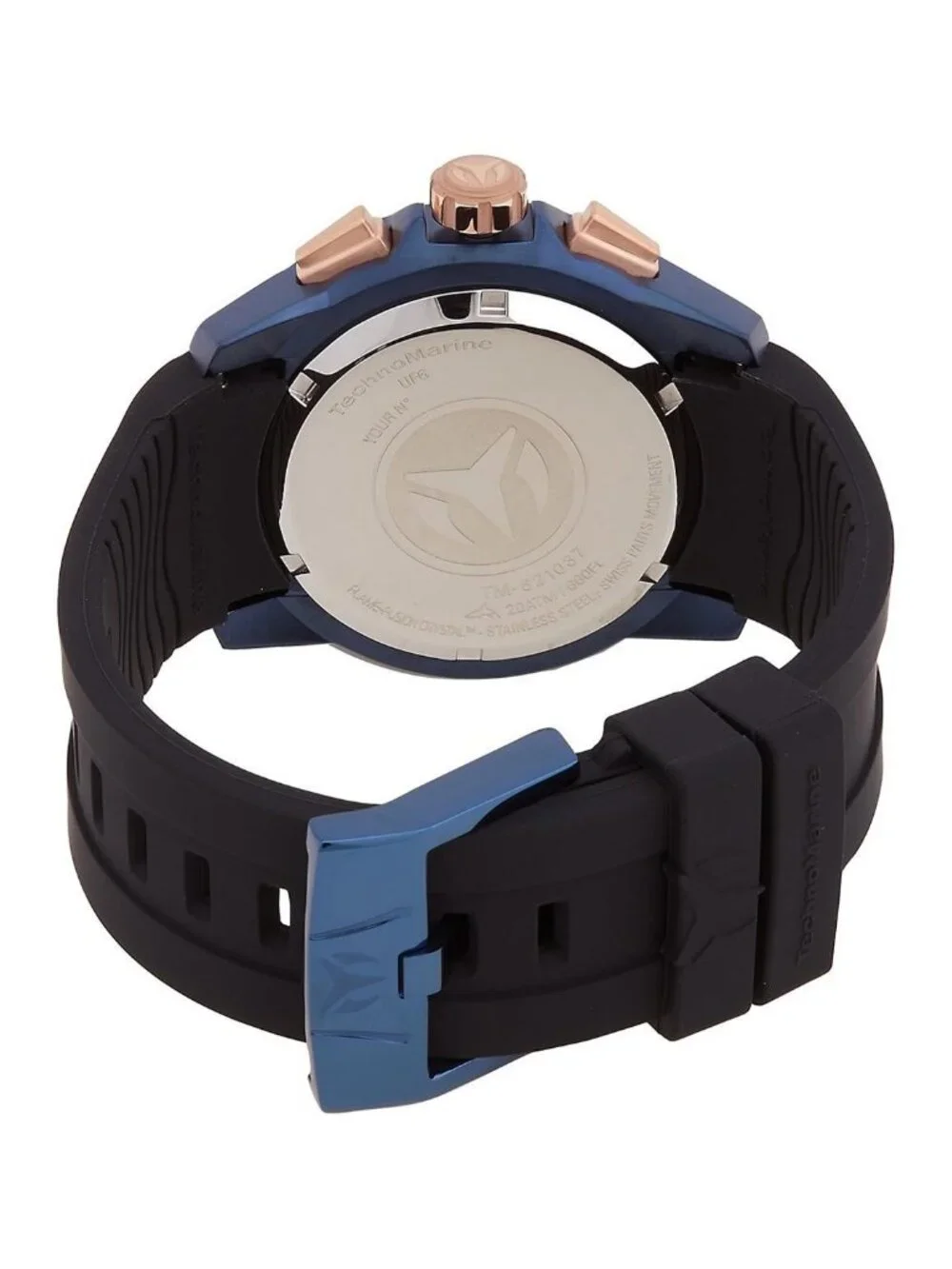 NWT Technomarine UF6 Chronograph Quartz Gunmetal Dial Men's Watch
